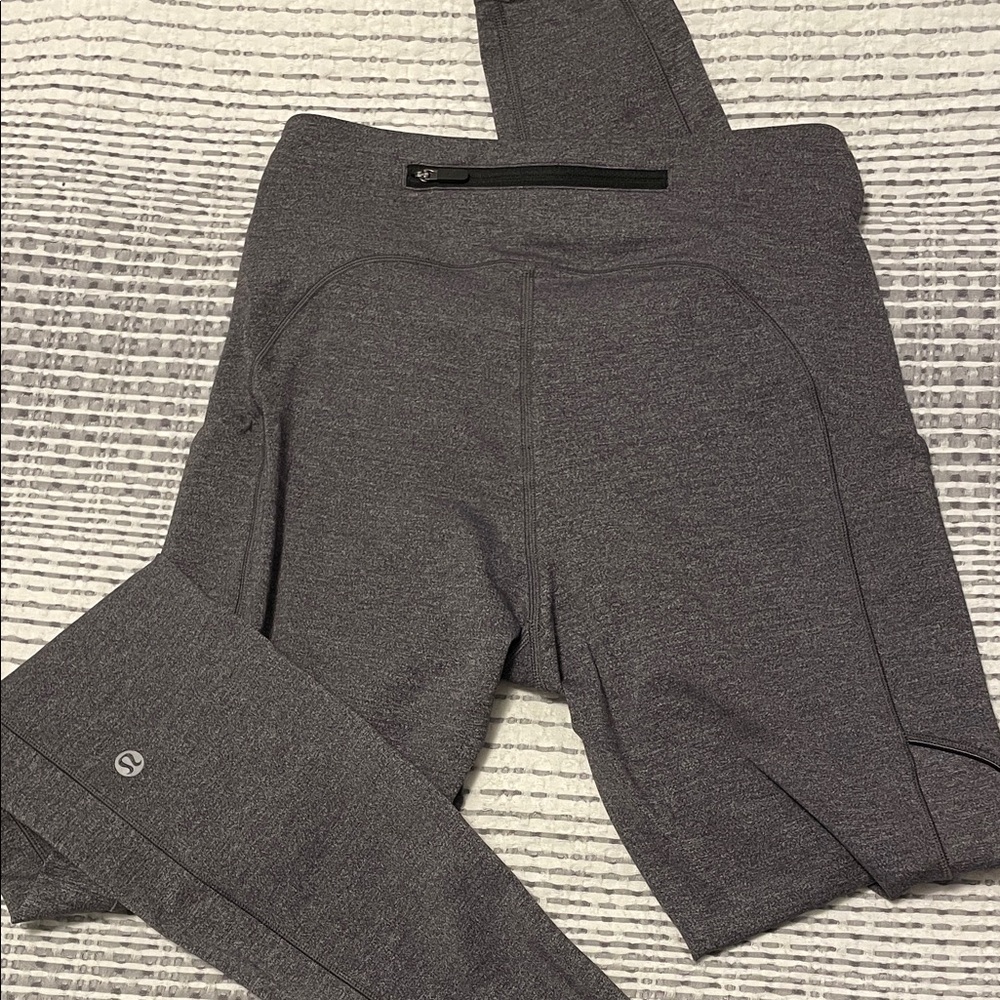 Lululemon Athletica Heather Gray Leggings